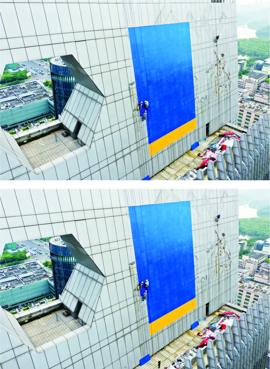 樓體標(biāo)識(shí)發(fā)光字安裝實(shí)拍 樓體標(biāo)識(shí)發(fā)光字安裝實(shí)拍