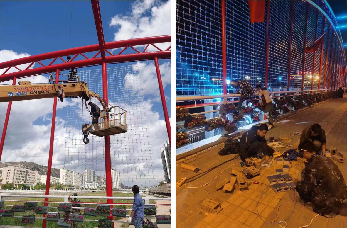 智慧燈光秀安裝及調(diào)試 智慧燈光秀安裝及調(diào)試