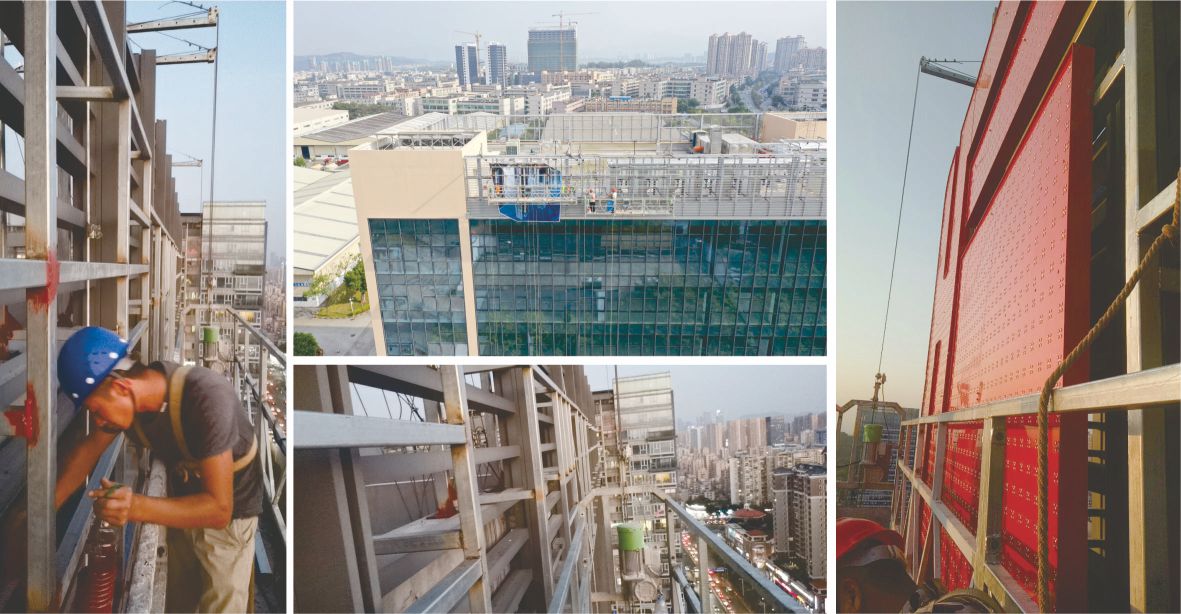 樓體標識發(fā)光字安裝實拍圖片