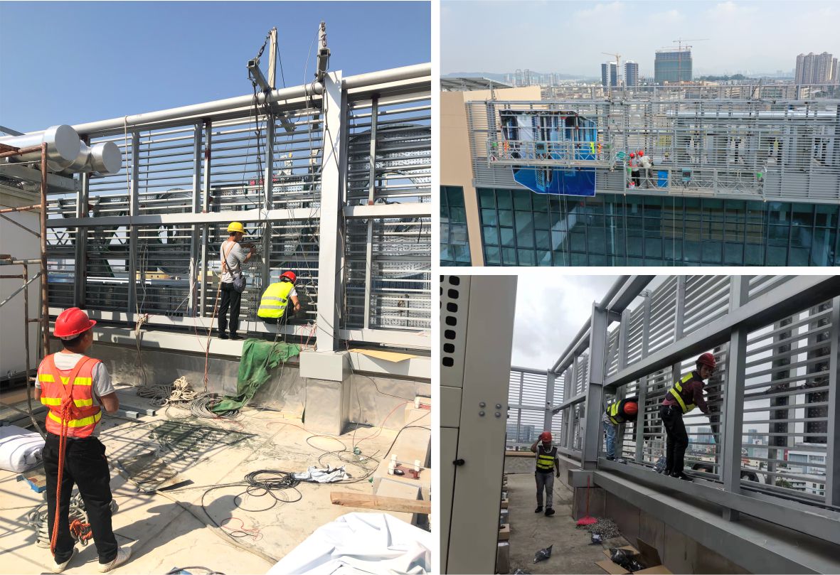 樓頂招牌標(biāo)識(shí)發(fā)光字安裝圖片 樓頂招牌標(biāo)識(shí)發(fā)光字安裝圖片